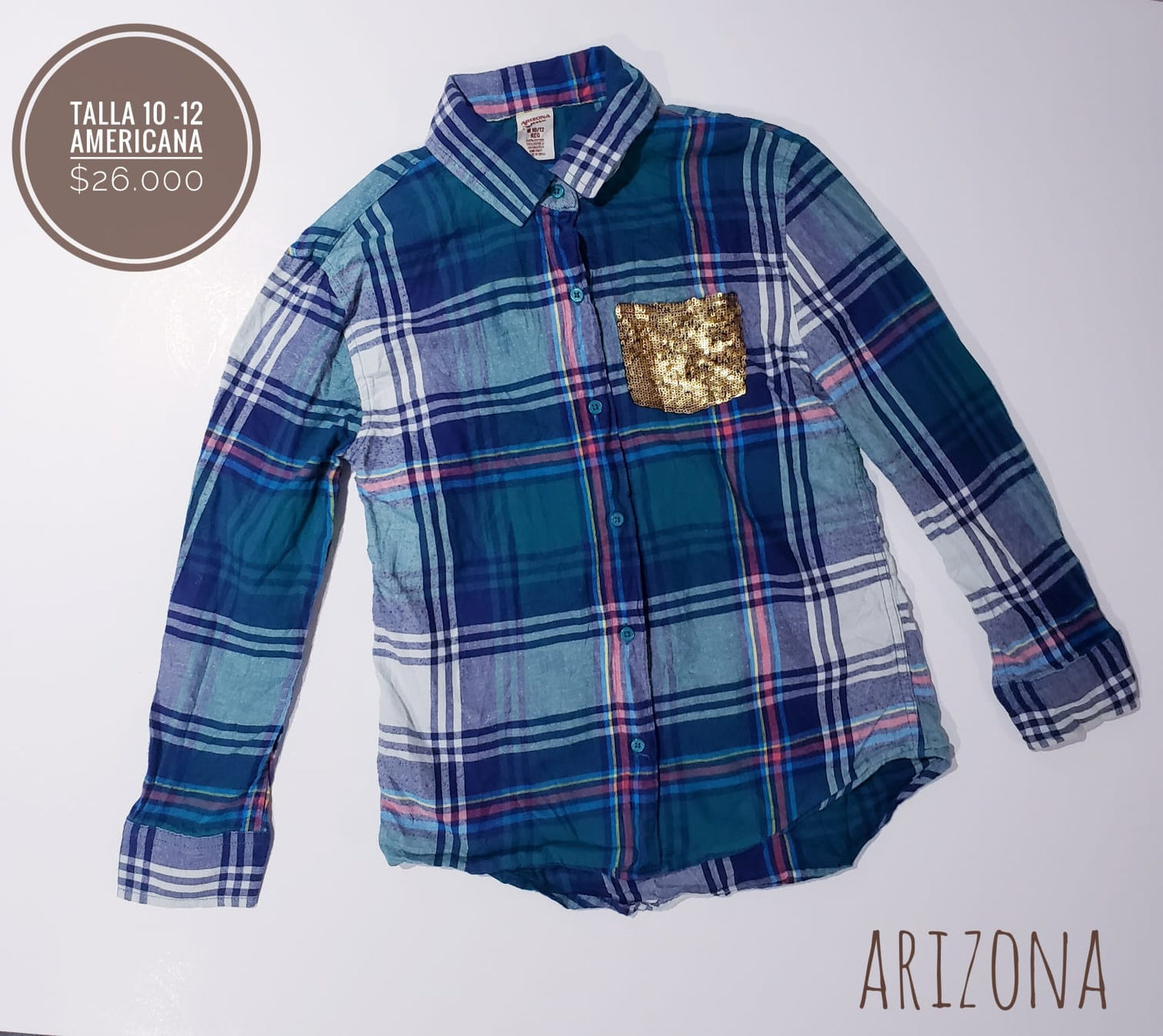 10-12T Camisa Arizona