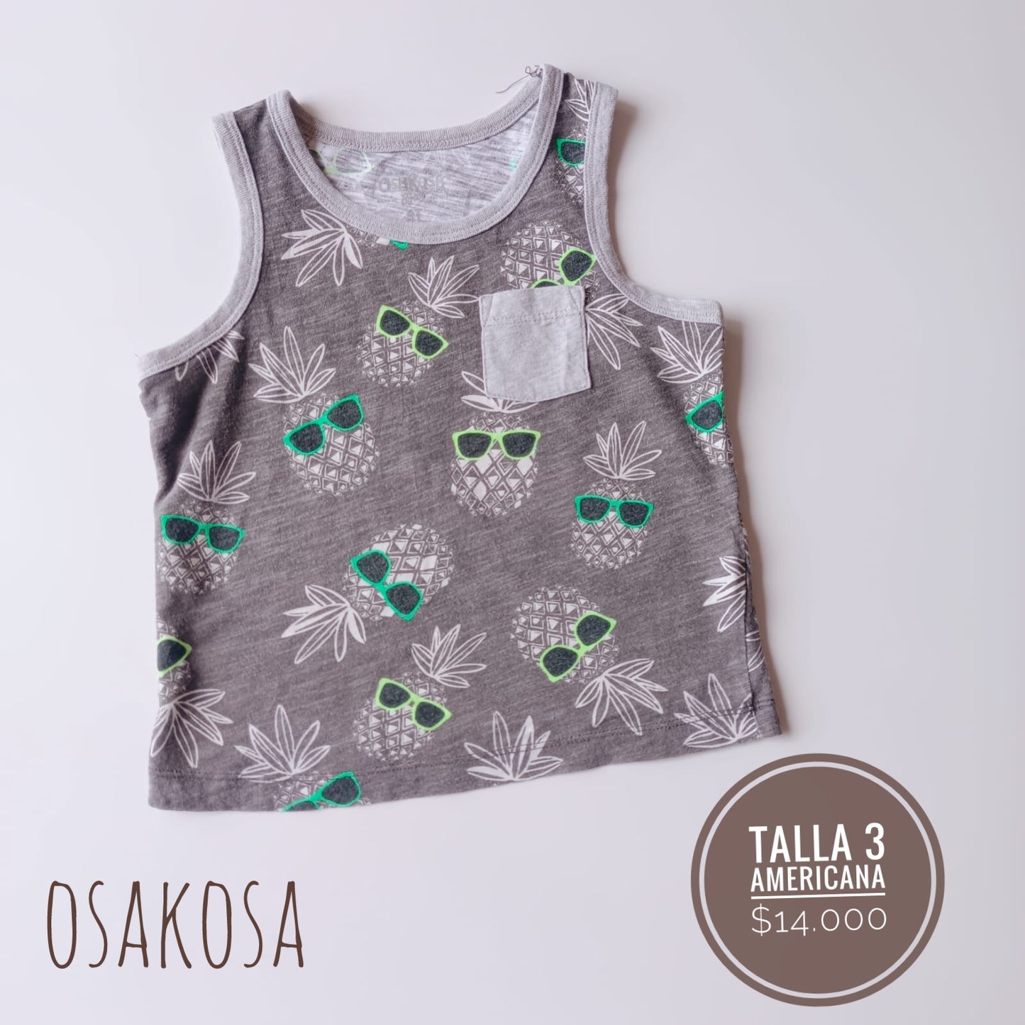 3T Camiseta Oshkosh