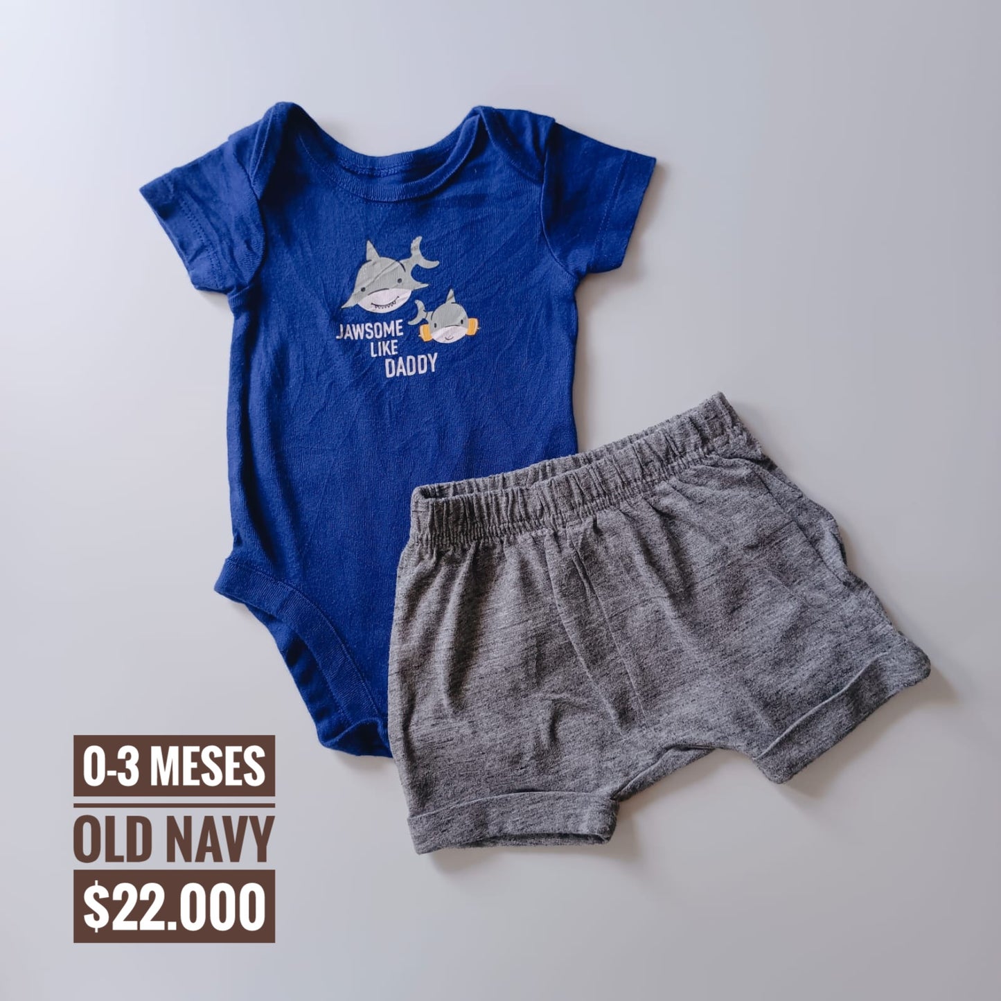 0 - 3 m Conjunto Old Navy