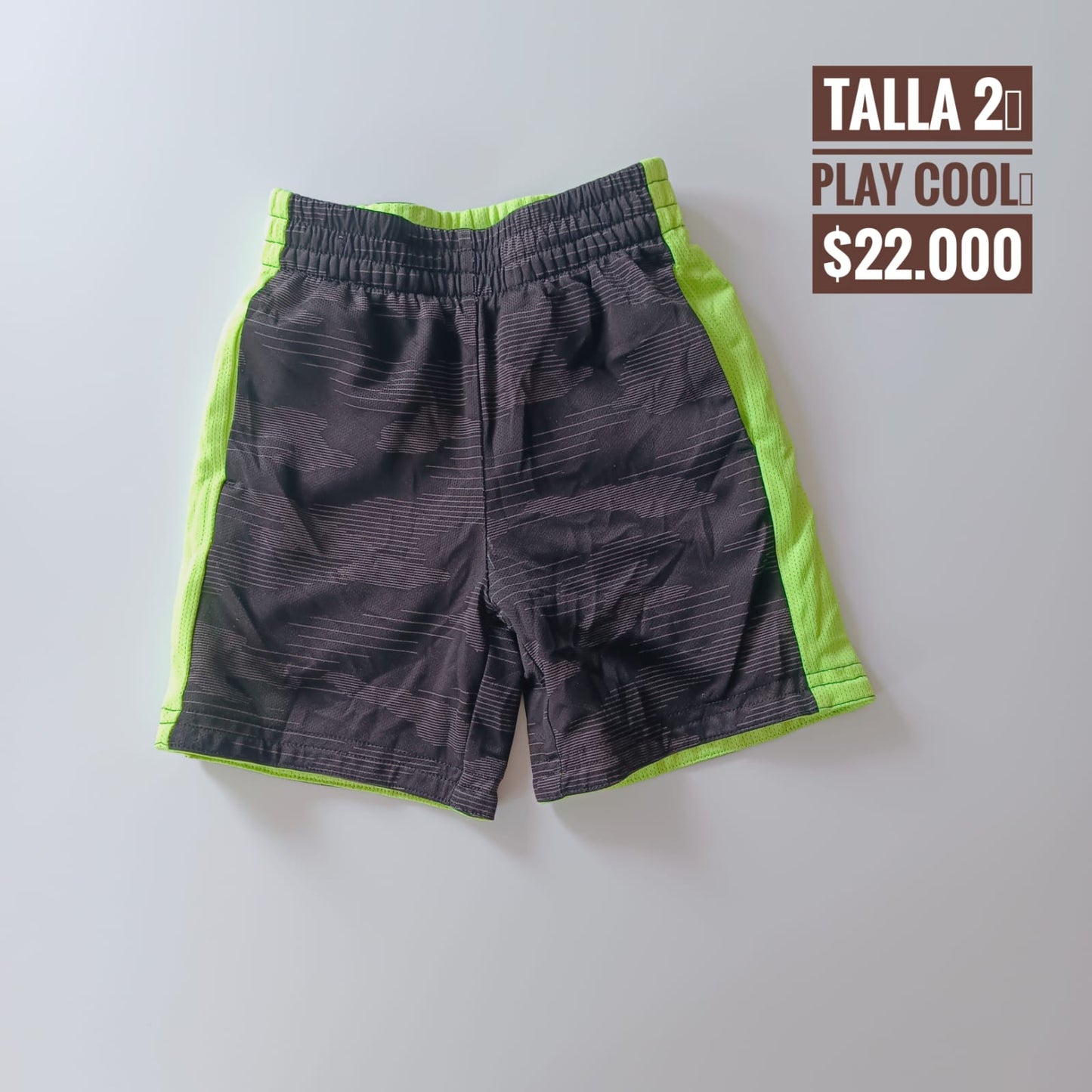 2T Pantaloneta Play Cool