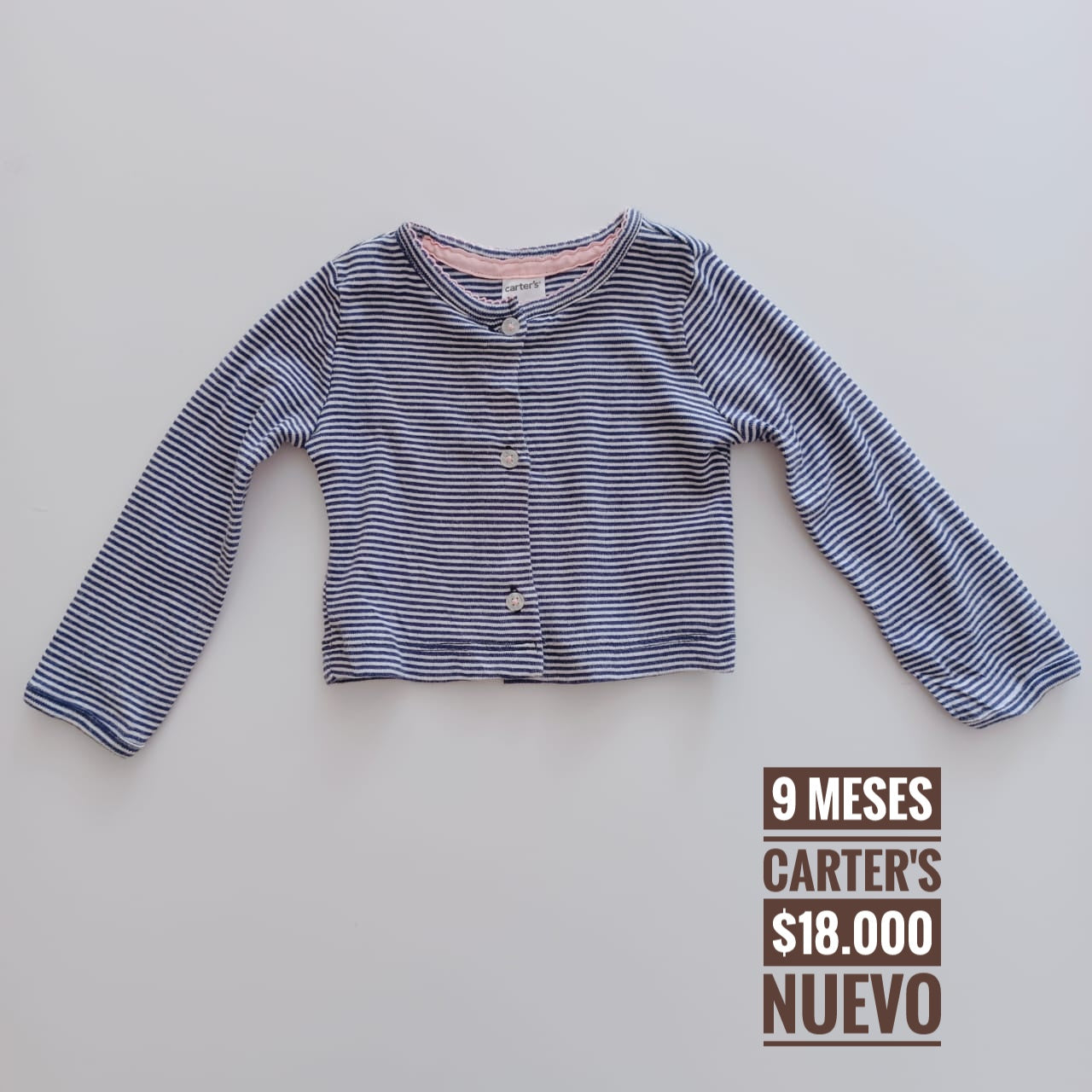9 m Saco Carter´s Nuevo