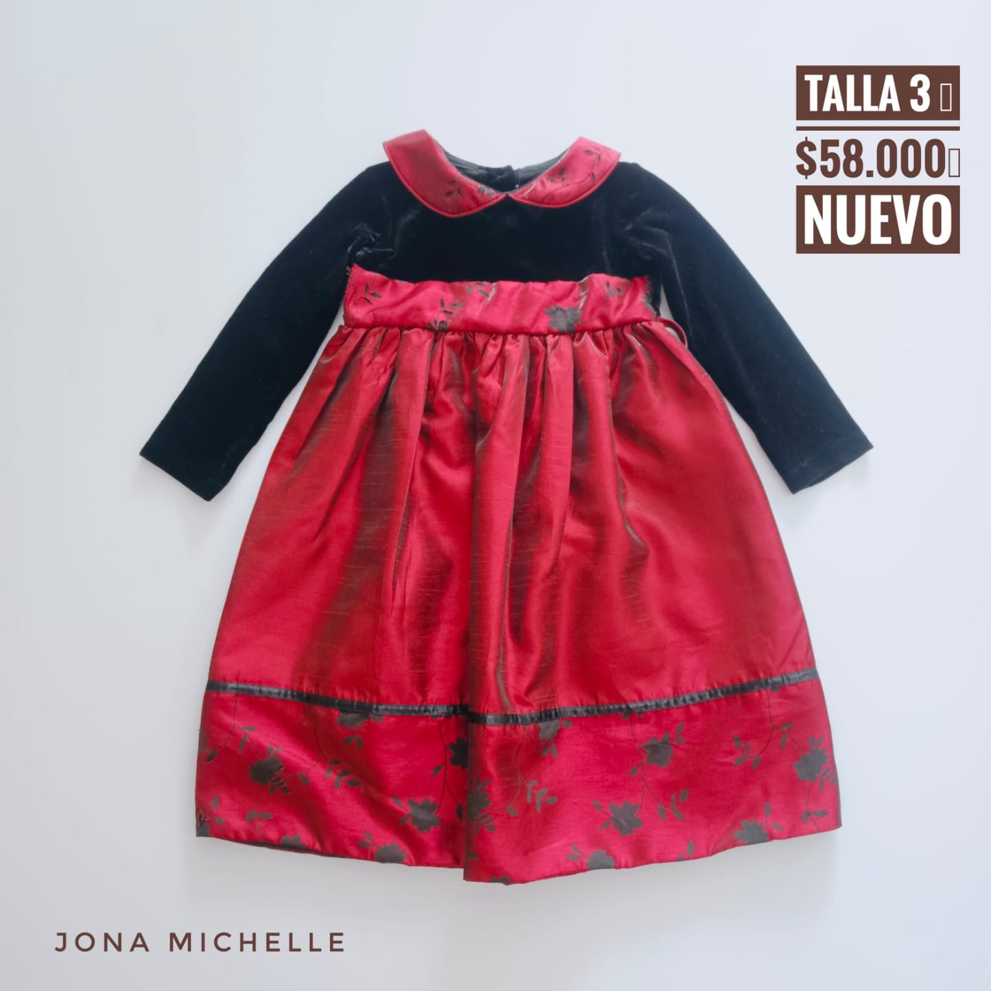3T Vestido Jona Michelle Nuevo