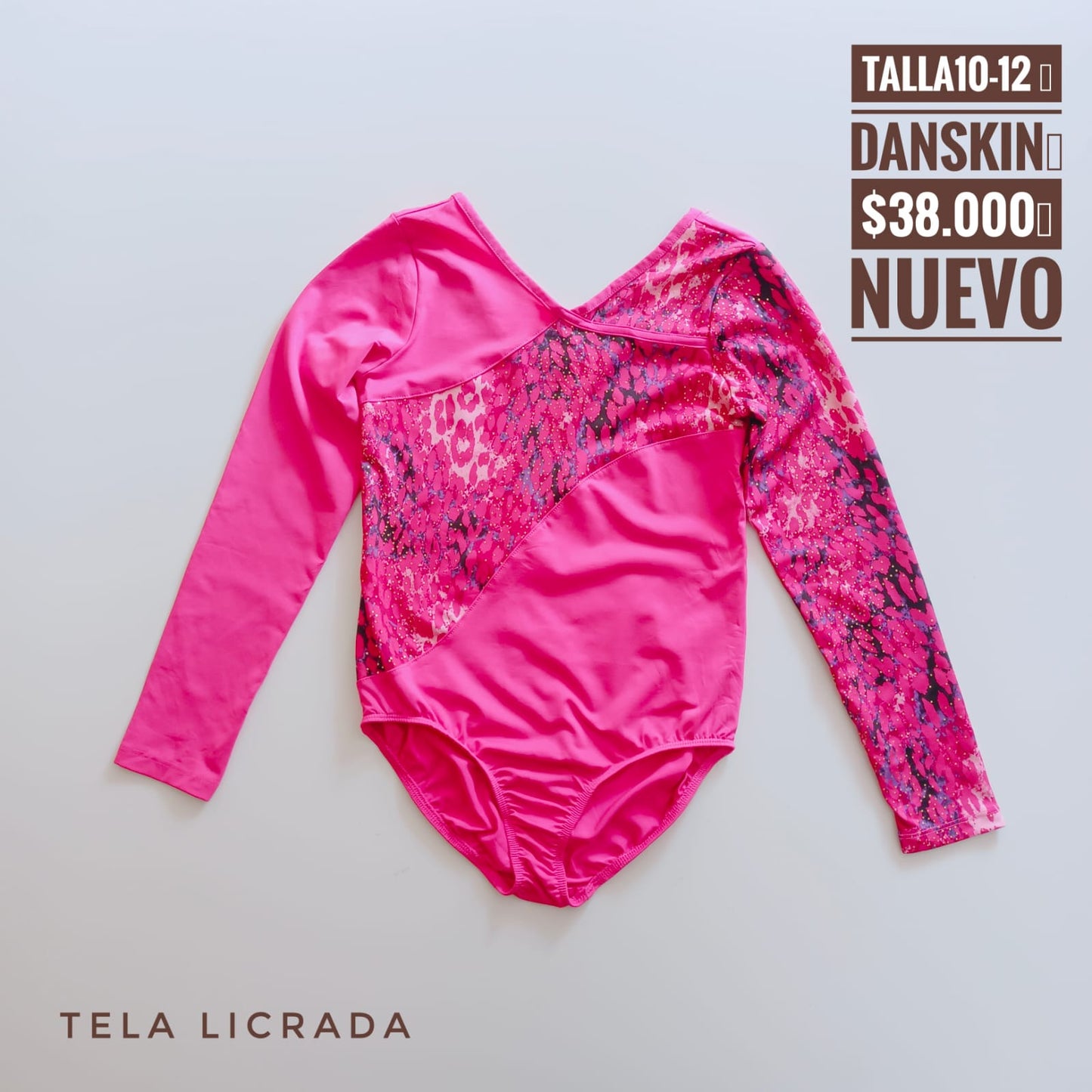 10-12T Vestido de Baño Danskin Nuevo