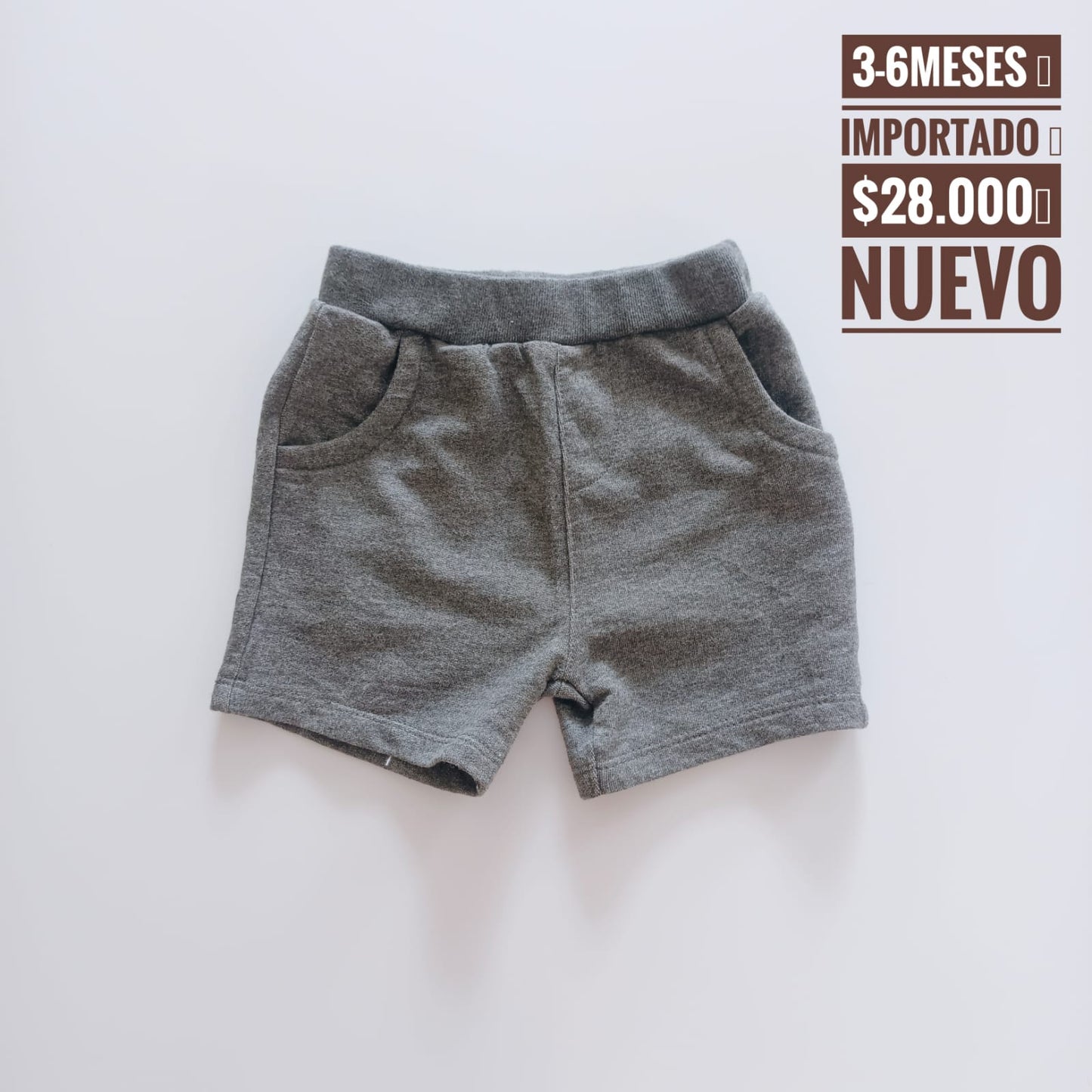 3 - 6 m Bermuda Importado Nuevo