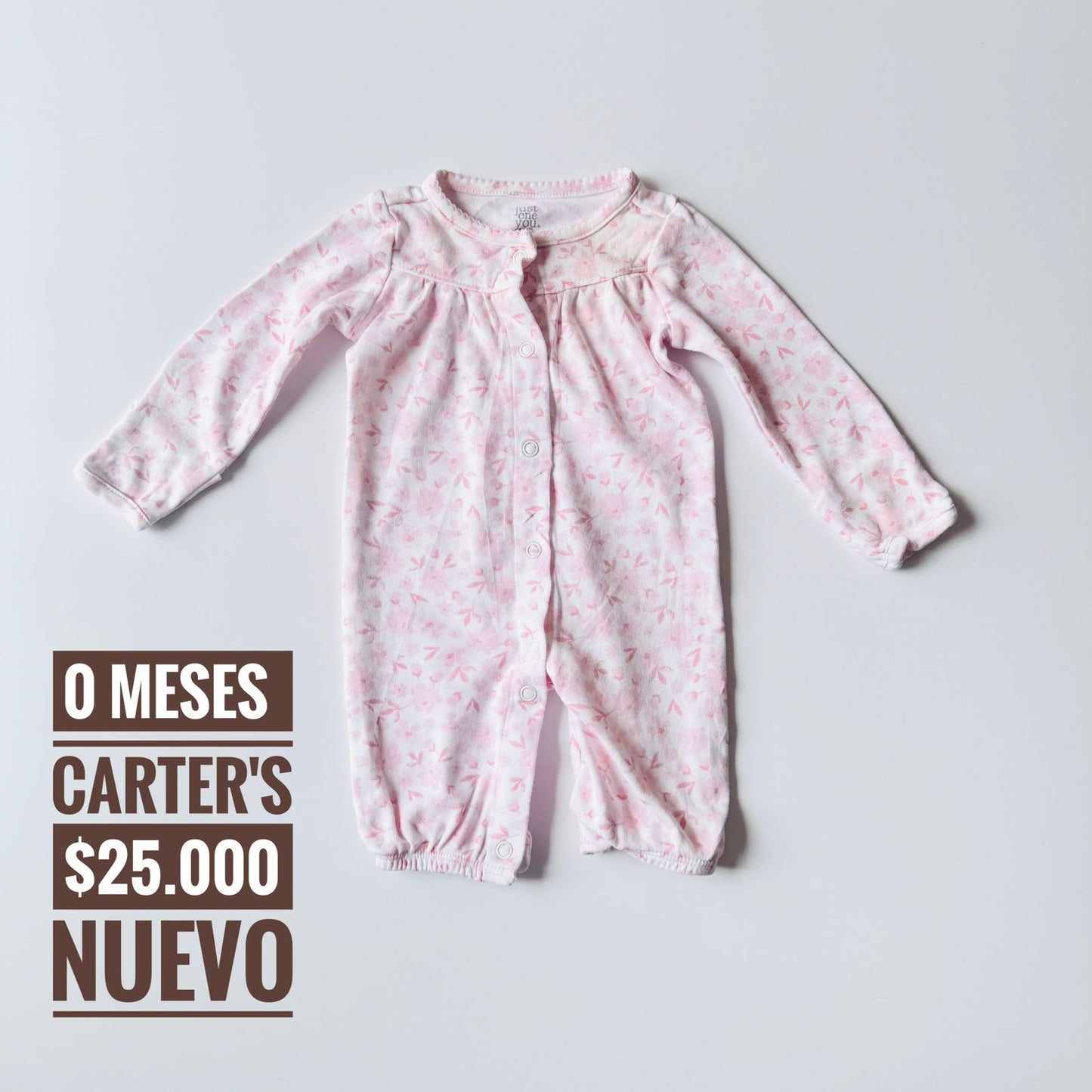 0 m Mameluco Carter´s Nuevo