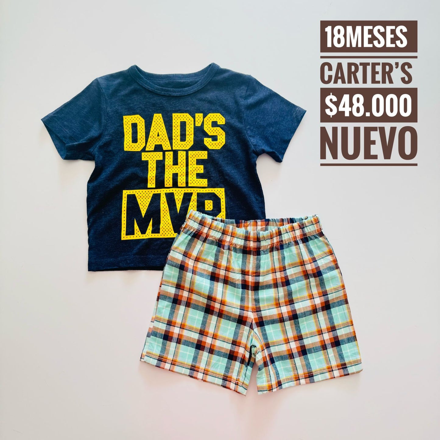 18 m Conjunto Carter´s Nuevo