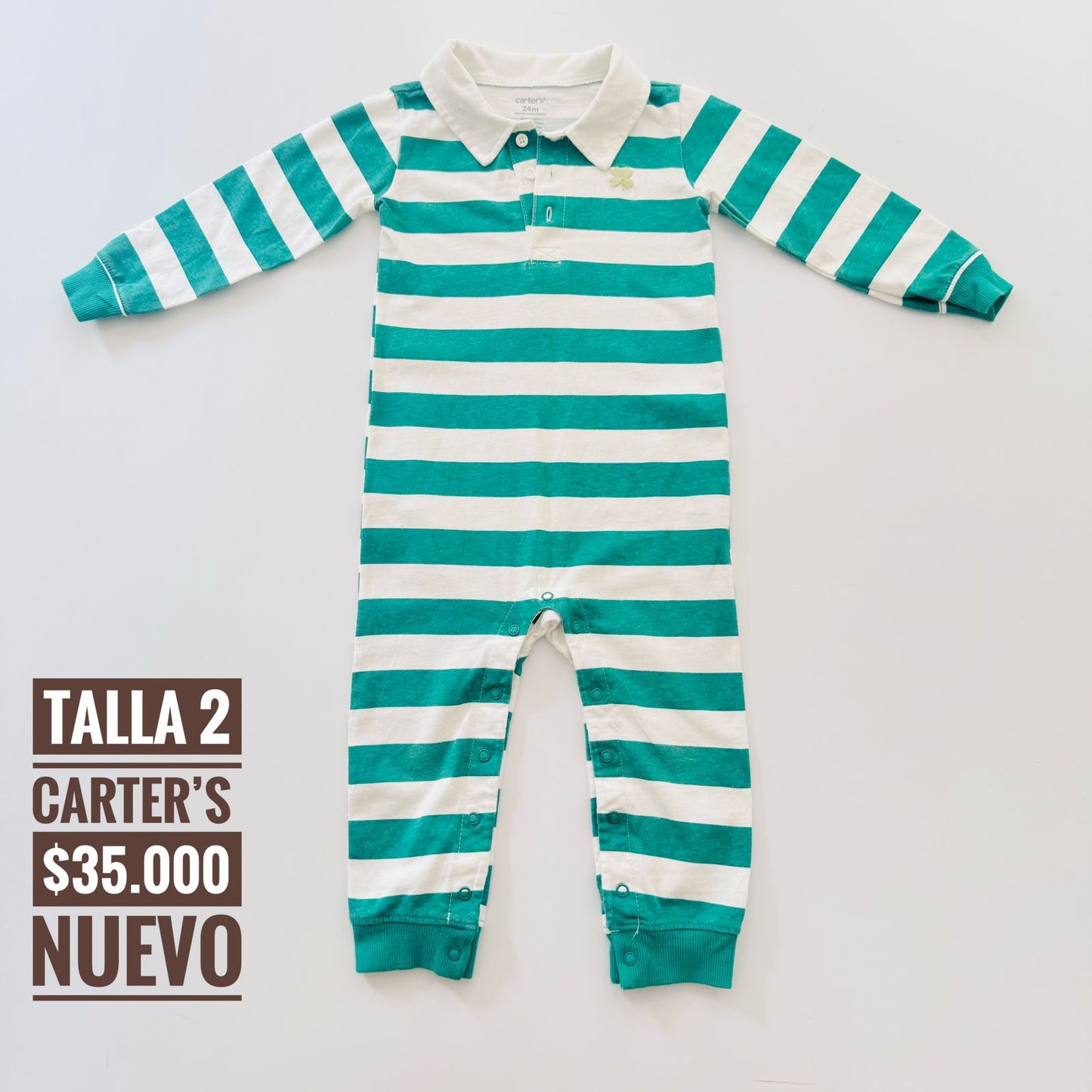 2T Mameluco Carter´s Nuevo