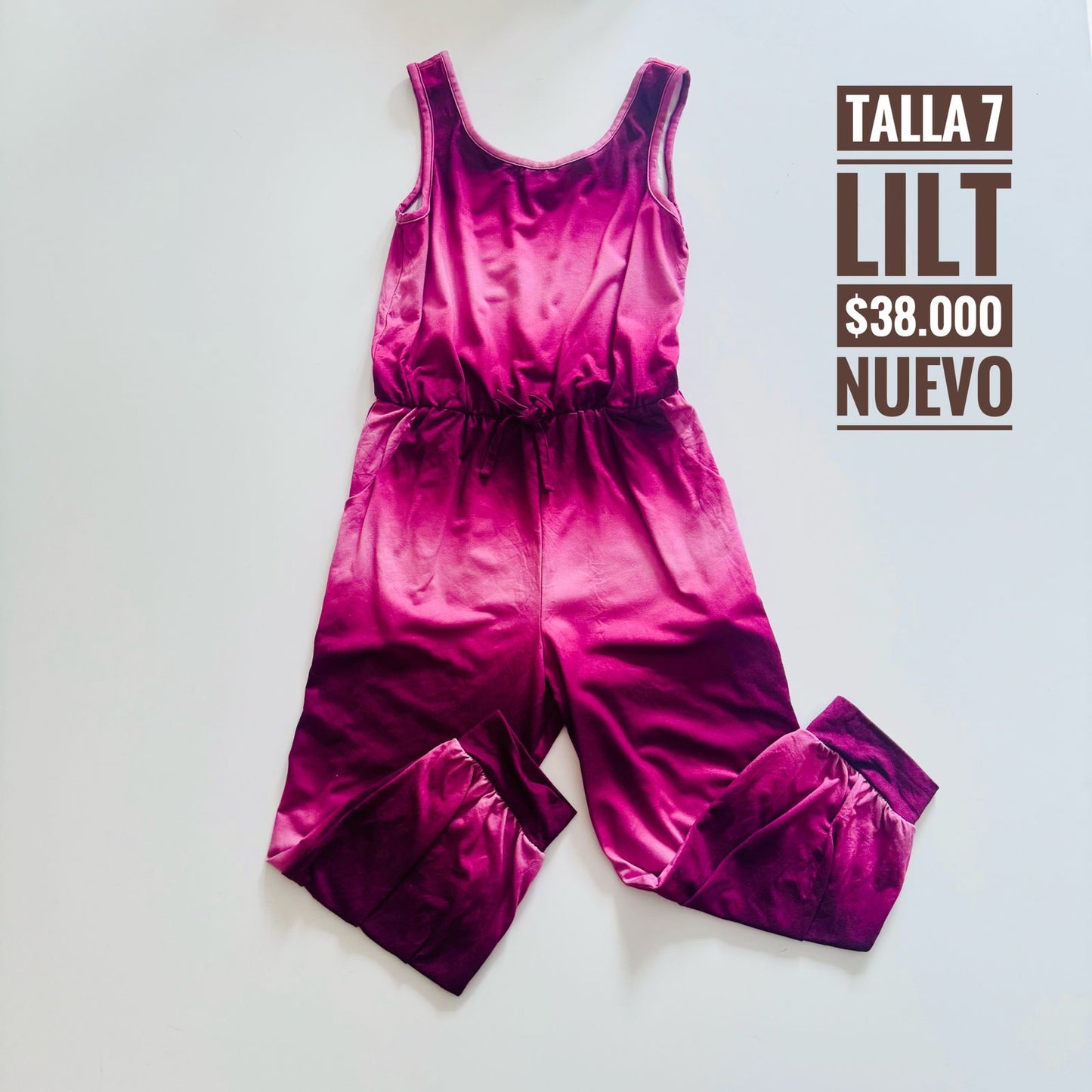 7T Enterizo Lit Little Nuevo