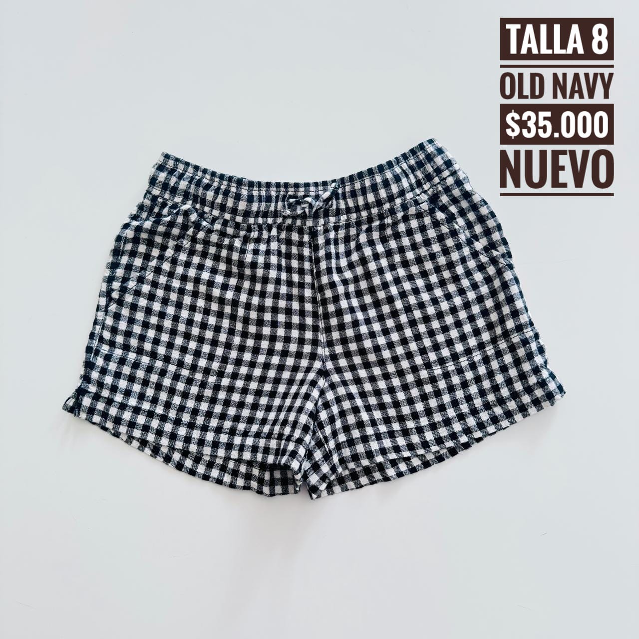 8T Short Old Navy Nuevo