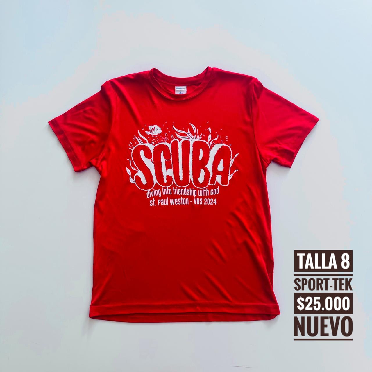 8T Camiseta Sport - Tek Nuevo