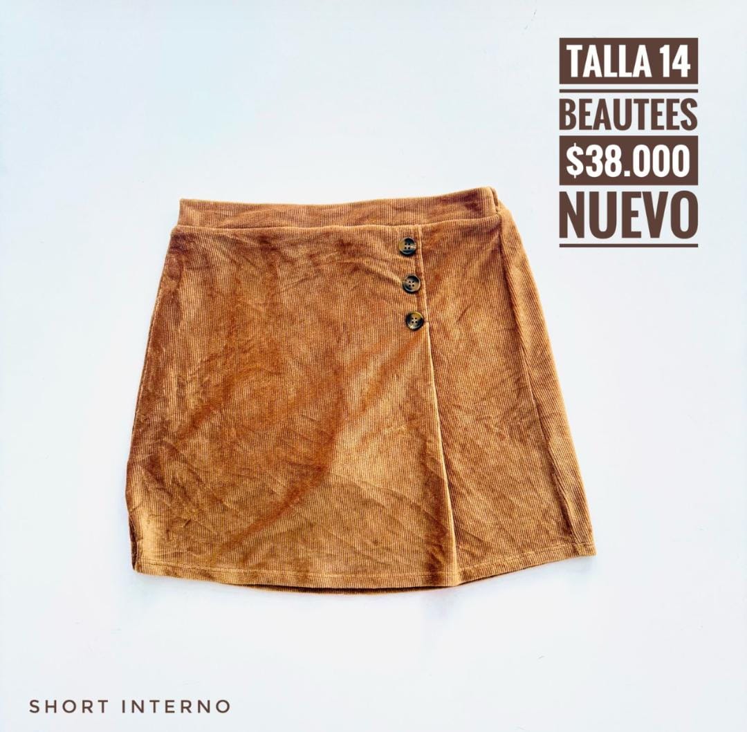 14T Falda Beautees Nuevo