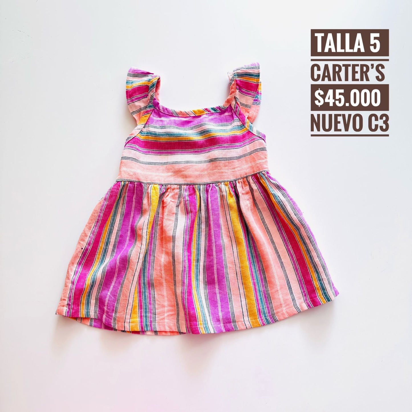 5T Vestido Carter´s Nuevo