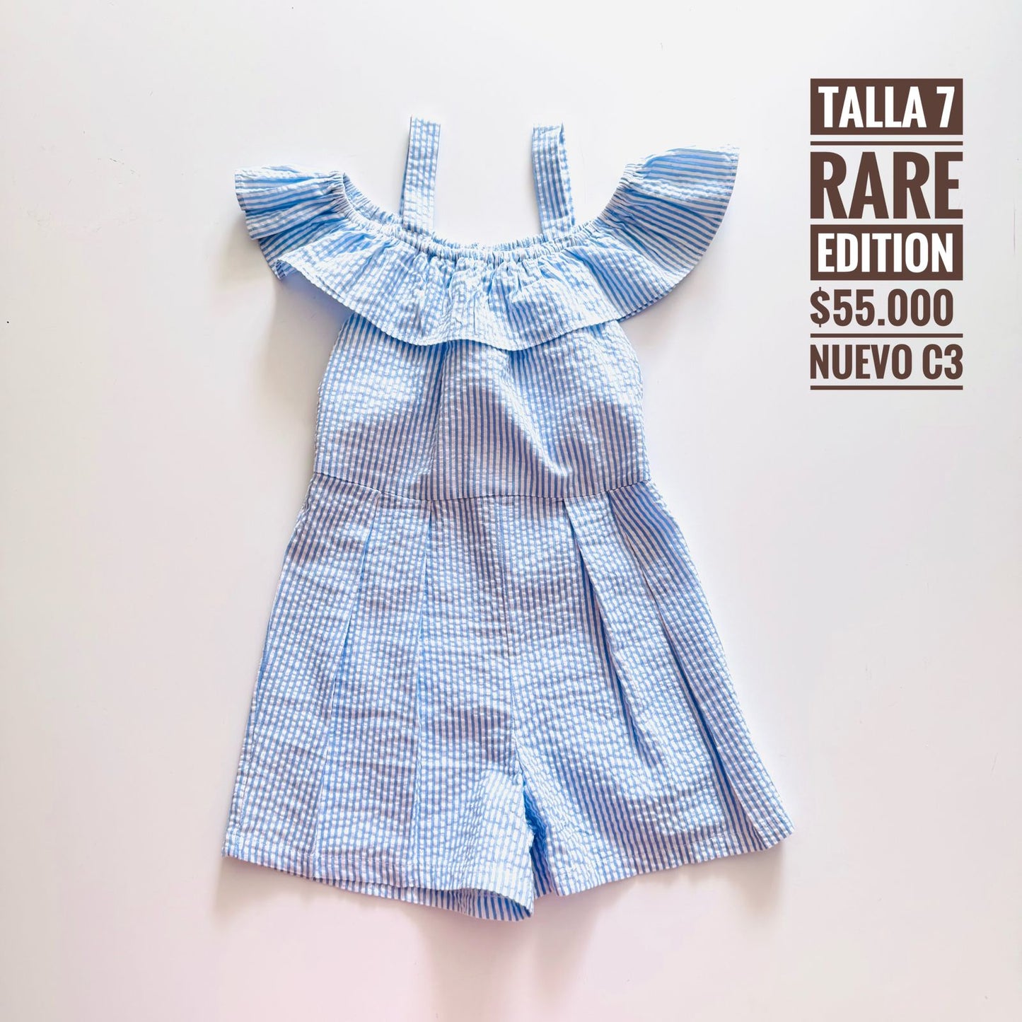 7T Enterizo Rare Edition Nuevo