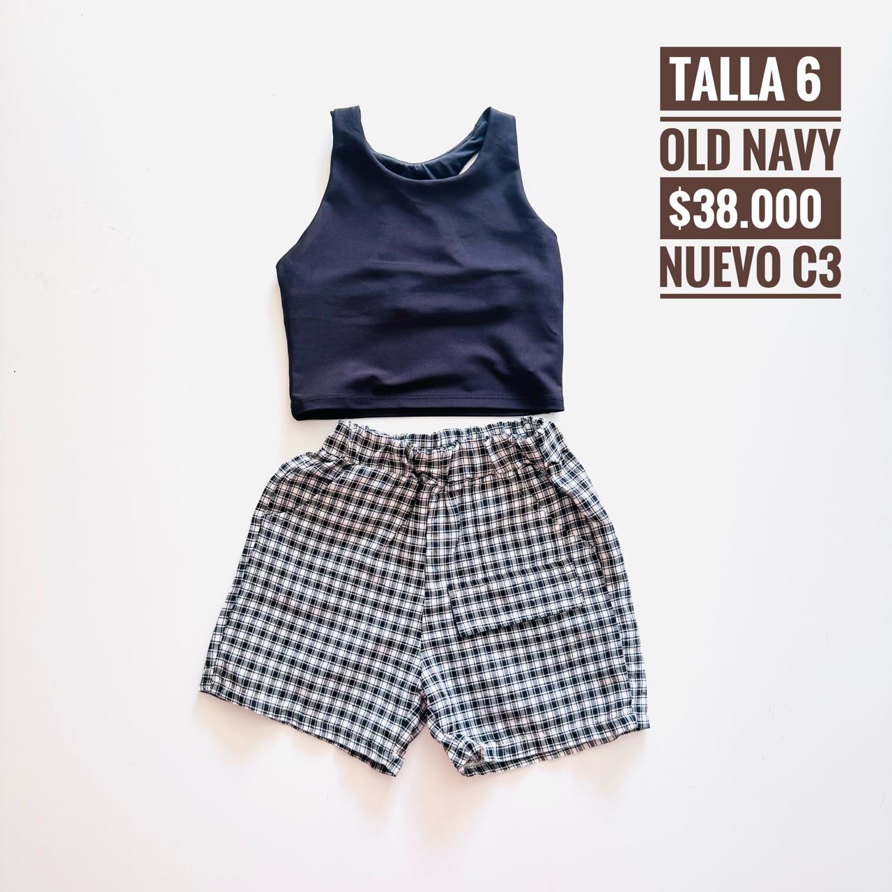 6T Conjunto Old Navy Nuevo