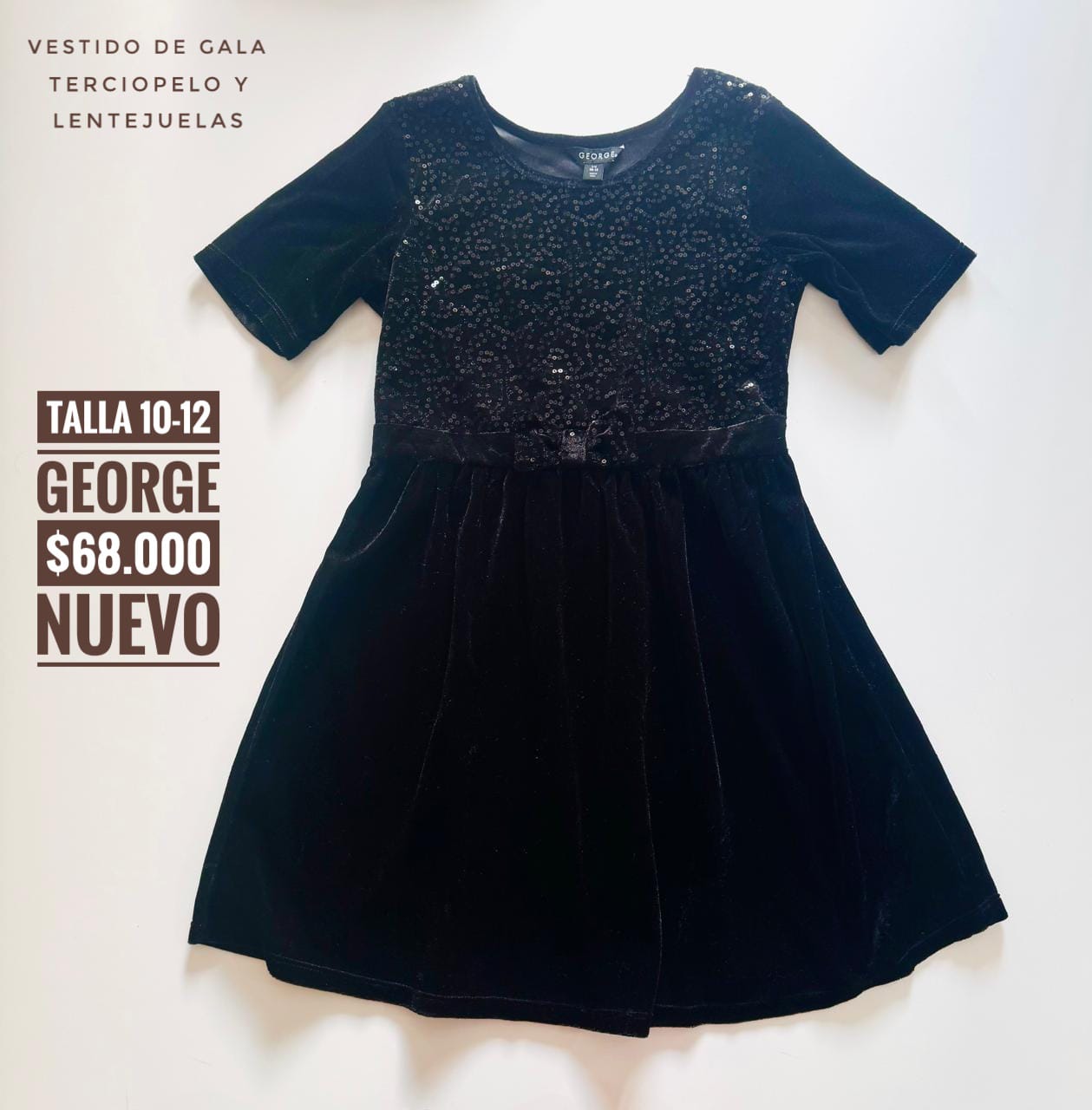 10-12T Vestido George Nuevo