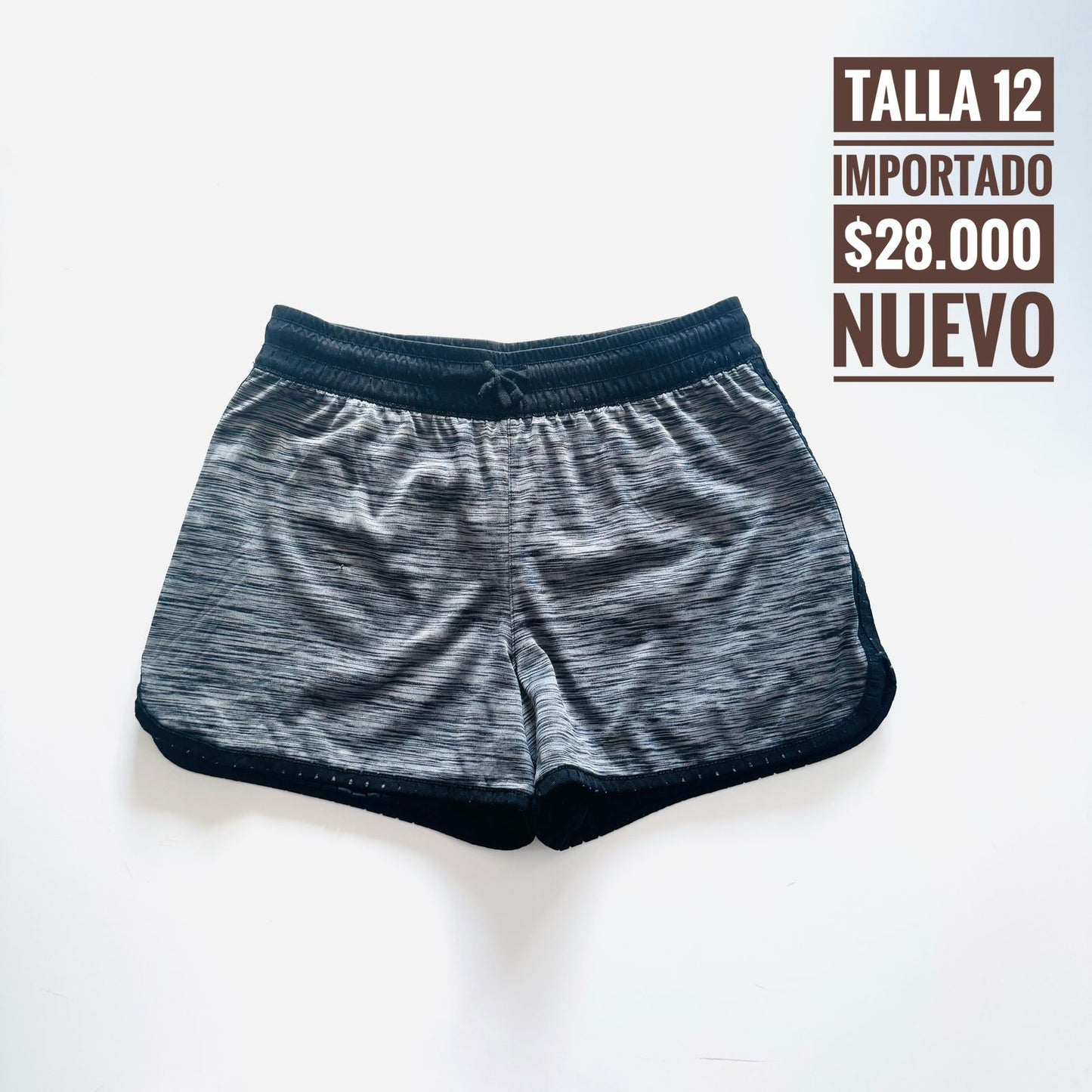 12T Short Importado Nuevo