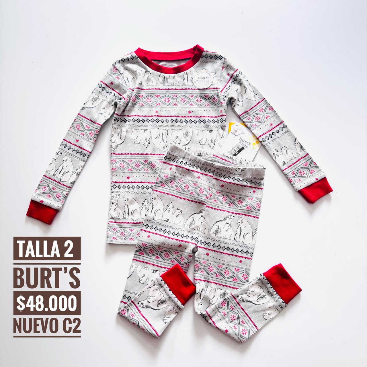 2T Pijama Burt´s Bees Nuevo