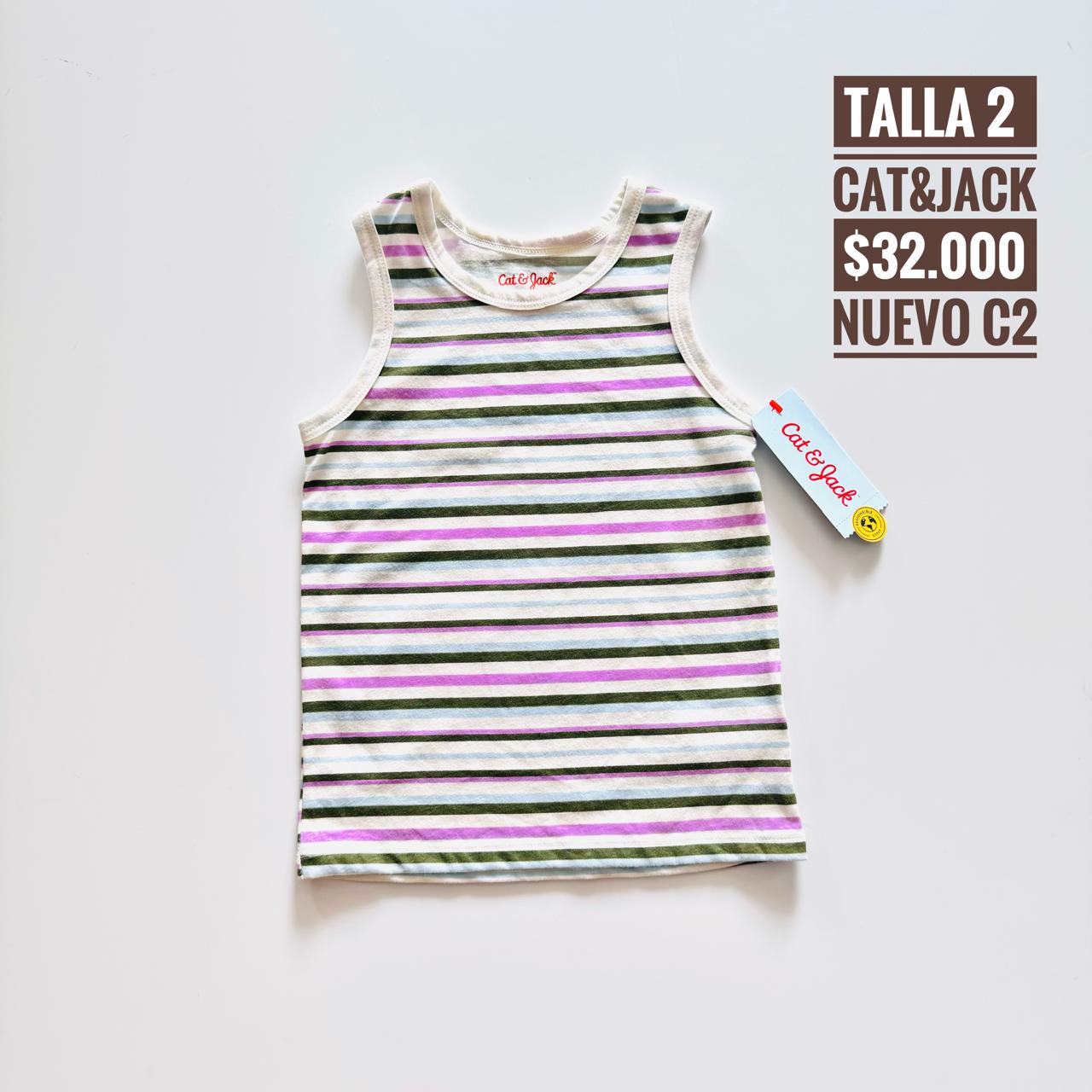 2T Blusa Cat & Jack Nuevo