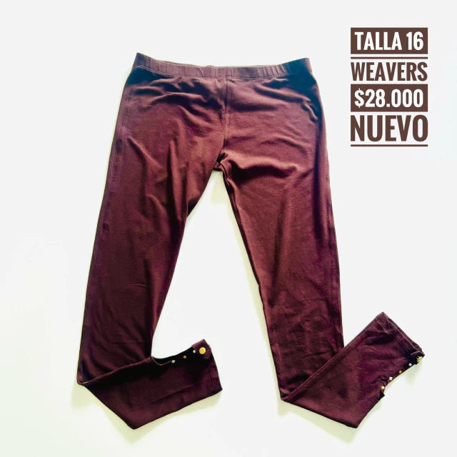 16T Leggins Weavers Nuevo