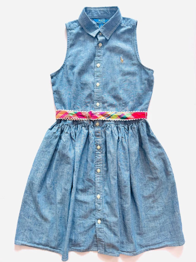 14T Vestido Polo Ralph Lauren Nuevo