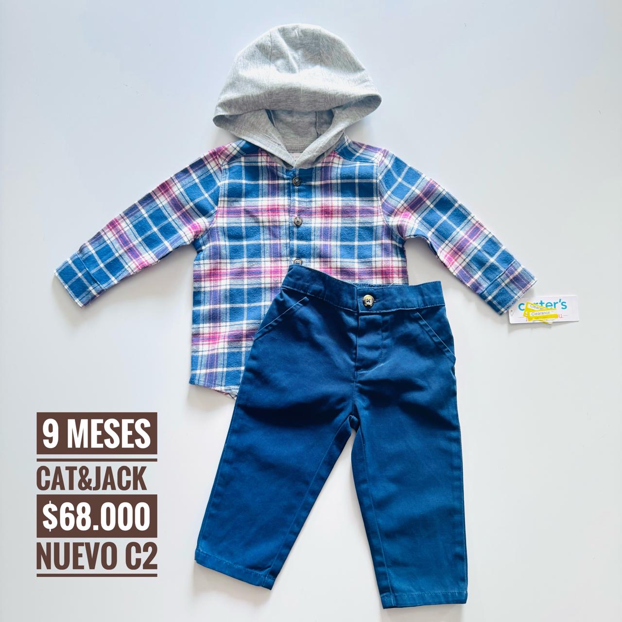 9 m Conjunto Carter’s Nuevo