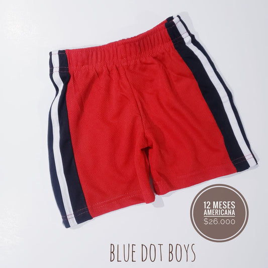 12 m Pantaloneta Blue Dot Boys