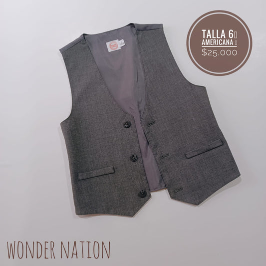 6T Chaleco Wonder Nation