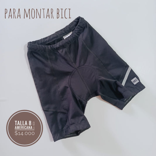 8T Pantaloneta Licra Ciclismo