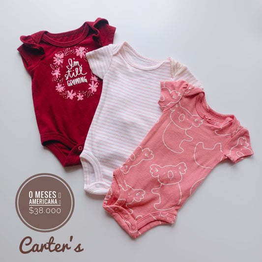 0 m Set x 3 Body Carter´s