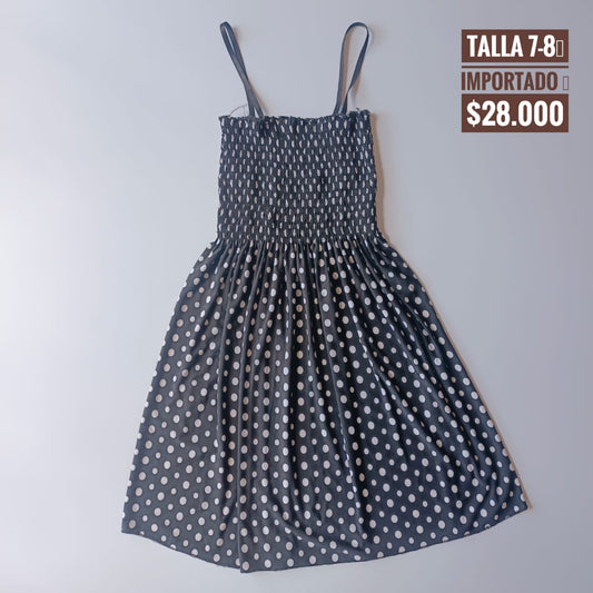 7-8T Vestido Importado