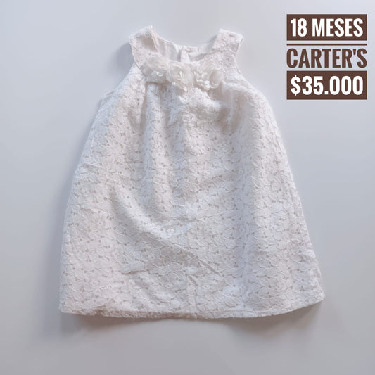 18 m Vestido Carter´s