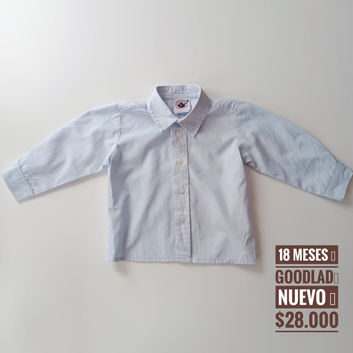 18 m Camisa Goodlad Nuevo