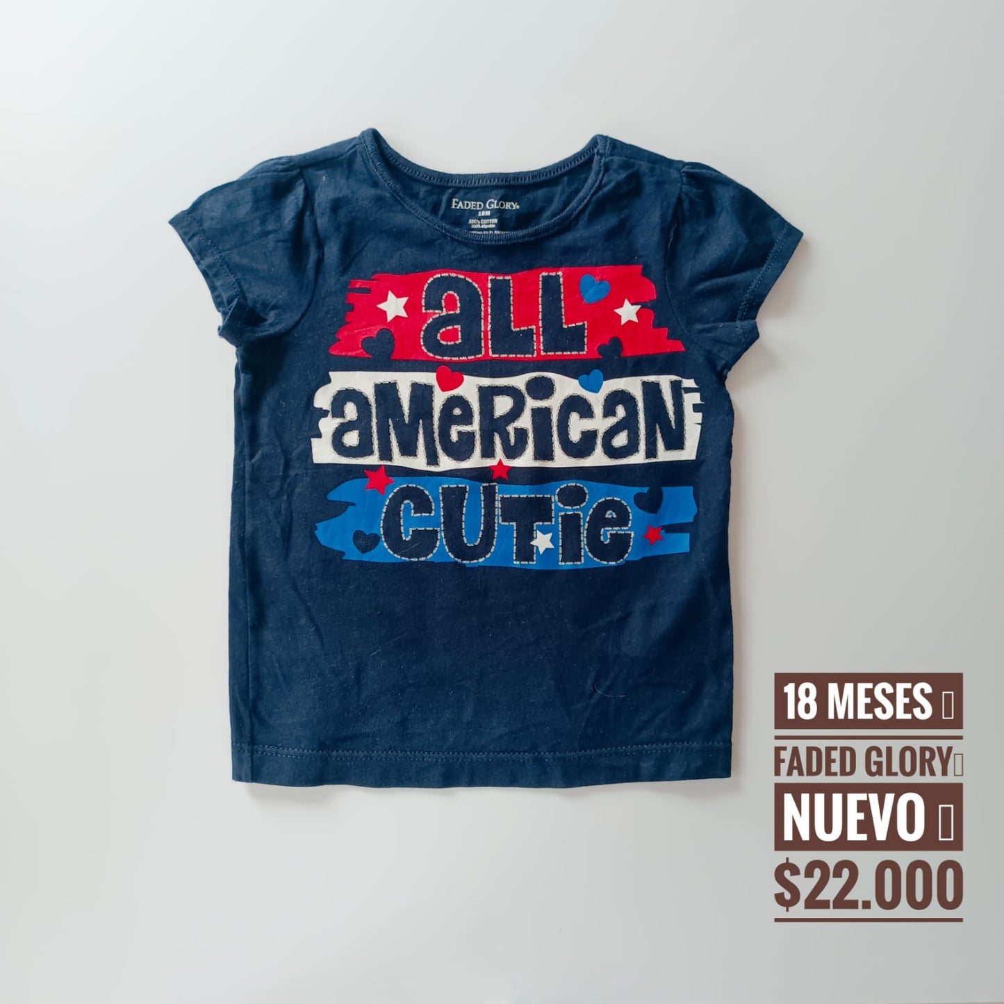 18 m Blusa Fadad Glory Nuevo