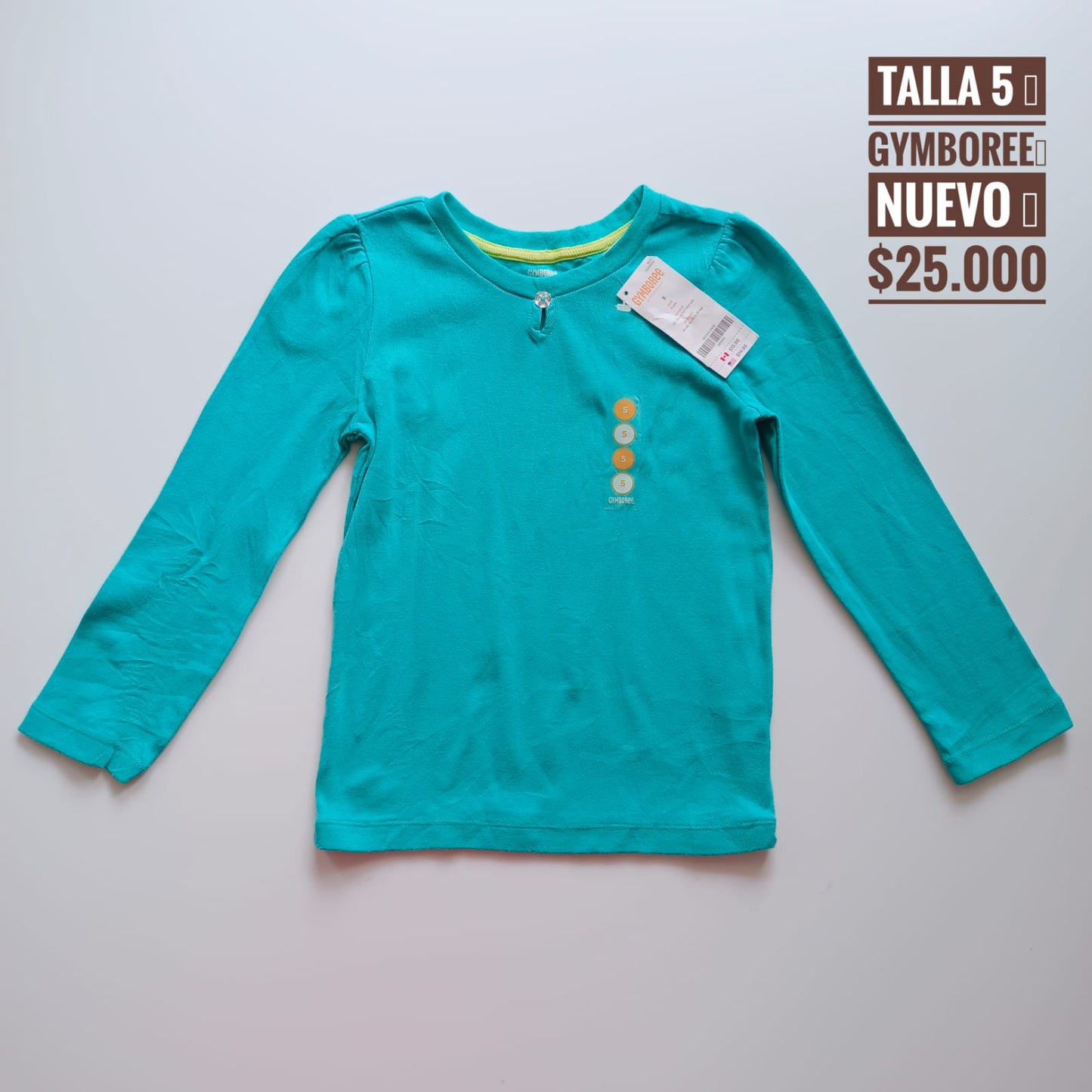 5T Buso Gymboree Nuevo