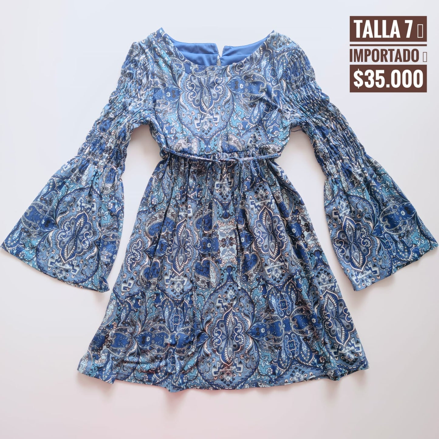 7T Vestido Importado