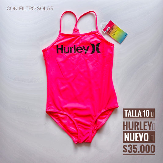10T Vestido de Baño Hurley Nuevo