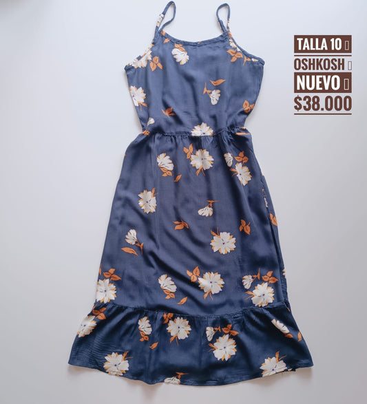 10T Vestido Oshkosh Nuevo