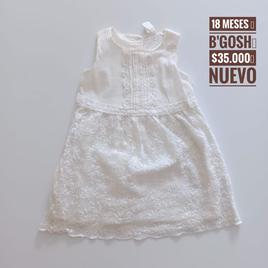 18 m Vestido Baby B´gosh