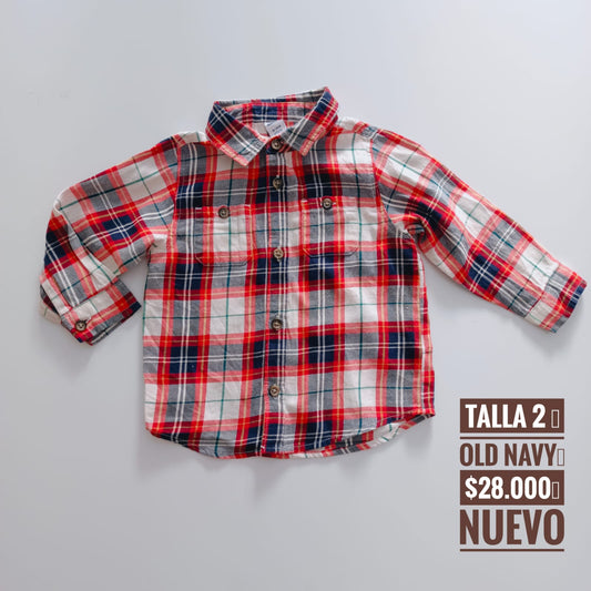 2T Camisa Old Navy Nuevo