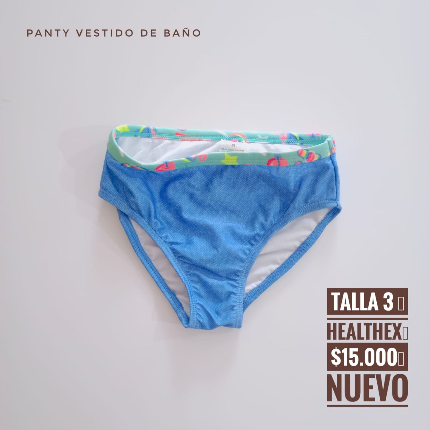 3T Vestido de baño Healtex Nuevo