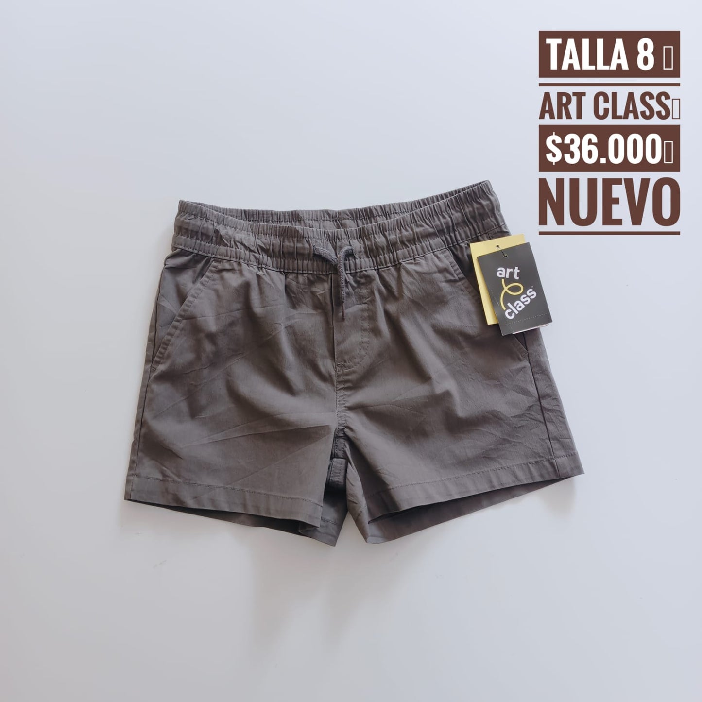 8T Pantaloneta Art Class Nuevo