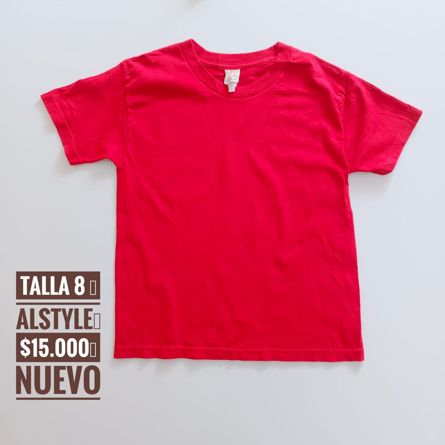 8T Camiseta Alstyle Nuevo