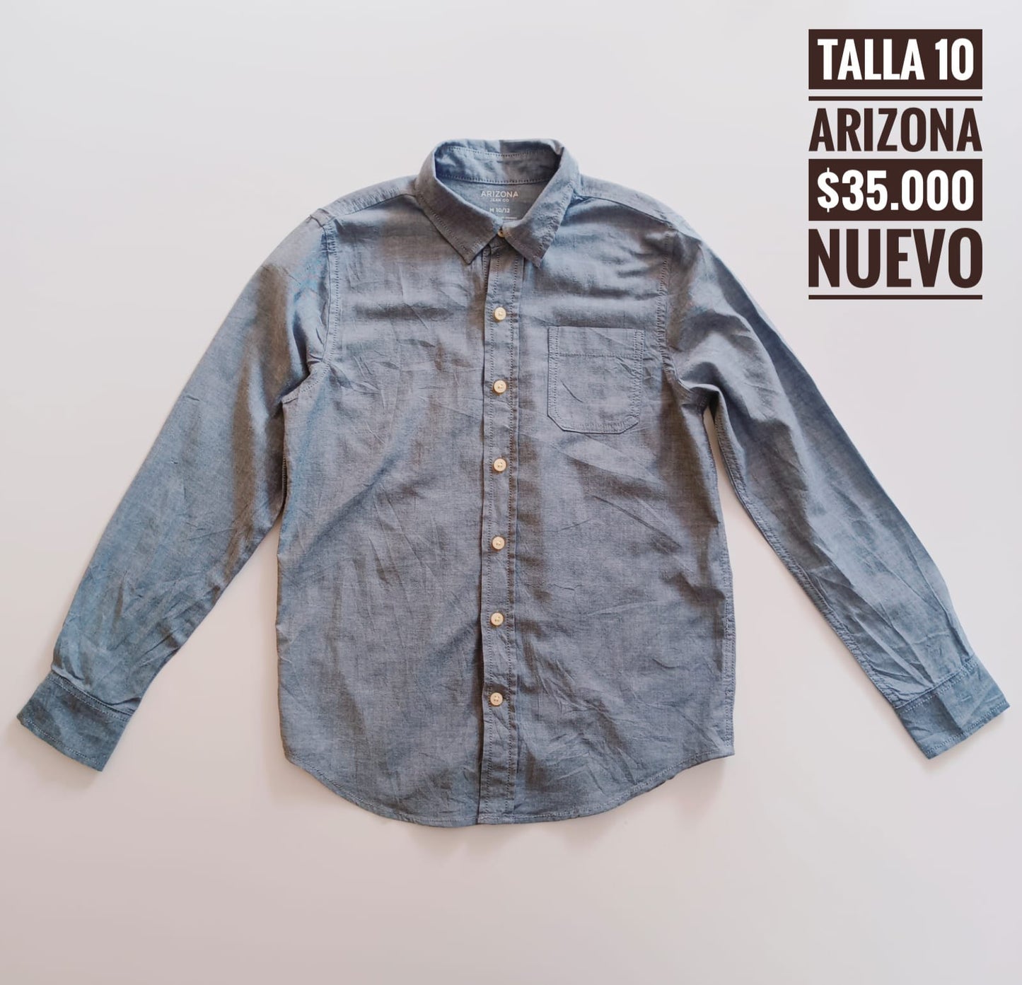 10T Camisa Arizona Nuevo