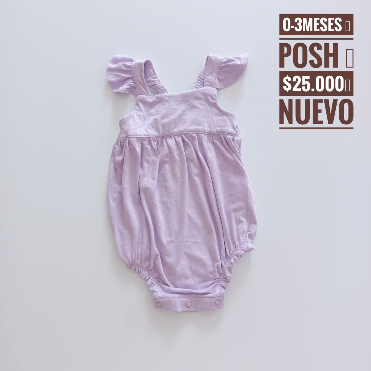 0 - 3 m Romper Posh