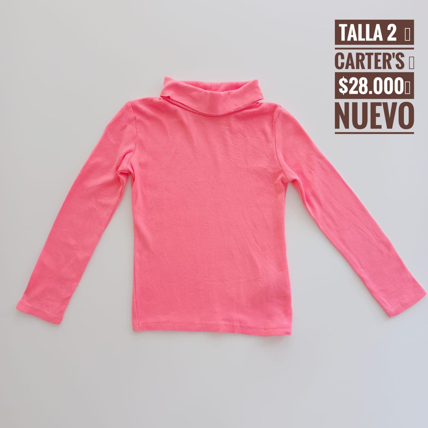 2T  Saco Carter´s Nuevo