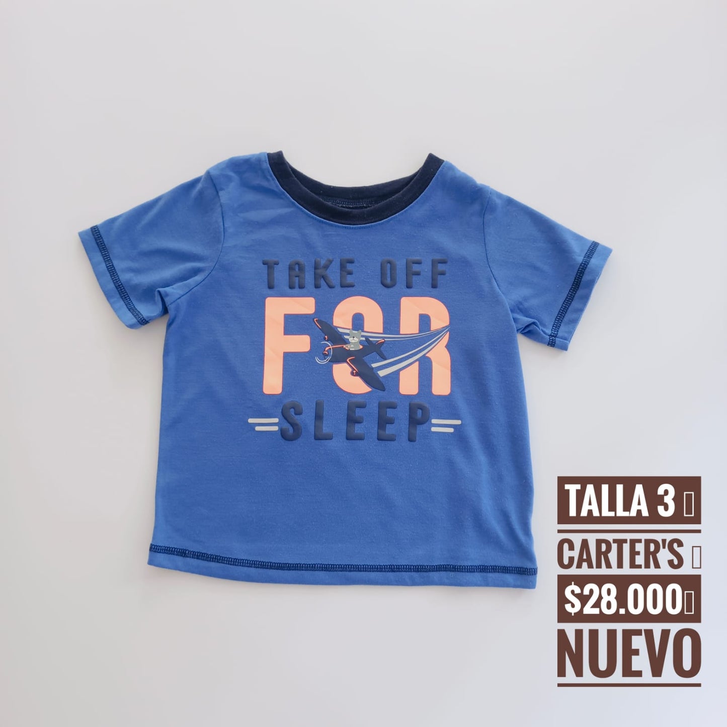 3T Camiseta Carter´s Nuevo