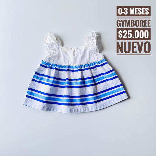 0 - 3 m Vestido Gymboree Nuevo