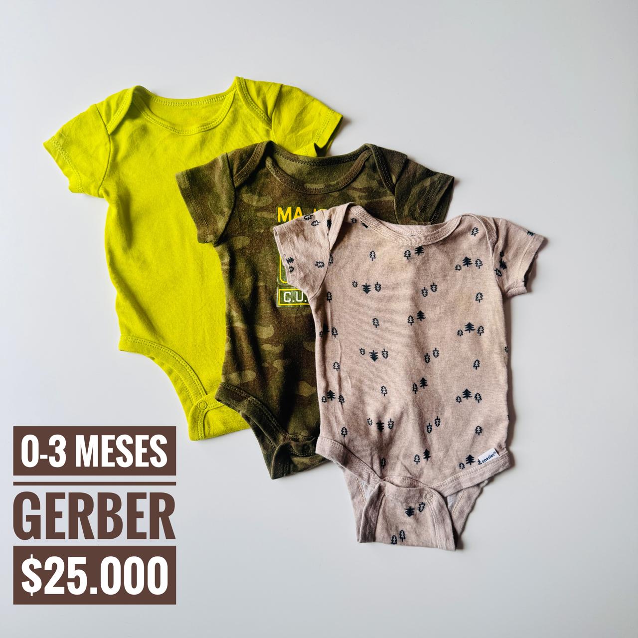 0 - 3 m Set x 3 Gerber