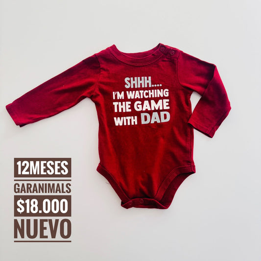 12 m Body Garanimals Nuevo