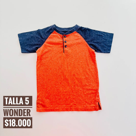 5T Camiseta Wonder Nation
